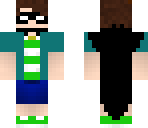 unfinished einshine griefer with cape and hood