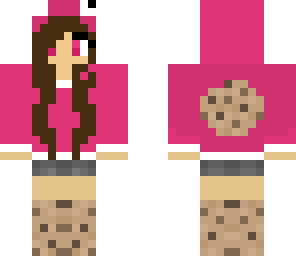 cookie girl pink