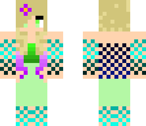 green prom girl
