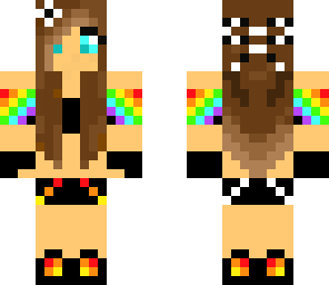 rainbow girl