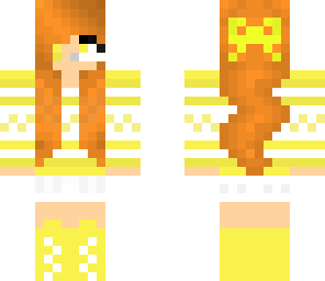 yellow girl gamer version