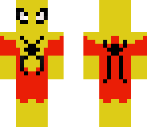 yellow spider-man