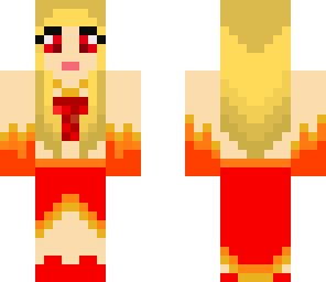 fire princess girl