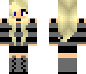 blond goth girl