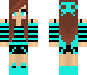 pretty blue girl