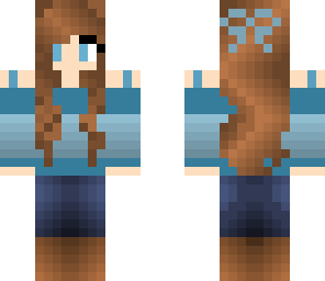 blue girl