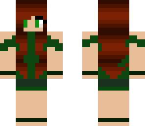green warrior girl