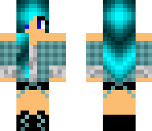 finished cool hair girl