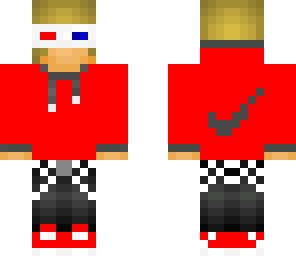blond nike kid
