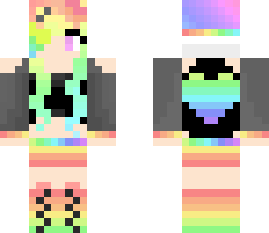 rainbow girl