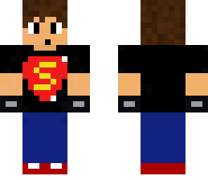 cool superman t-shirt guy