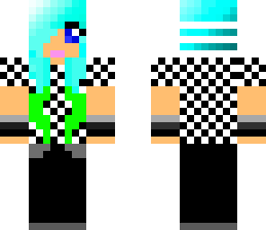 checkered girl