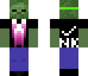 rocker zombie pink