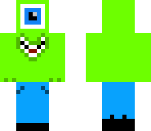 mike wazouski with pants