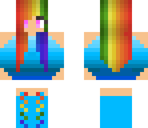 rainbow dash girl edited