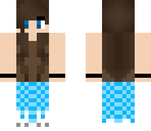 bunette blue pj's