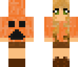 pumpkin hoodie girl