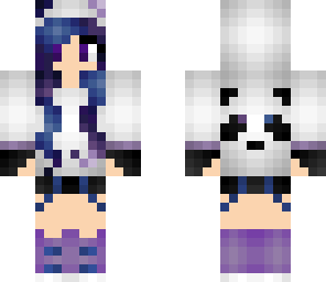 galaxy panda girl