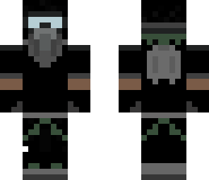 gas mask man