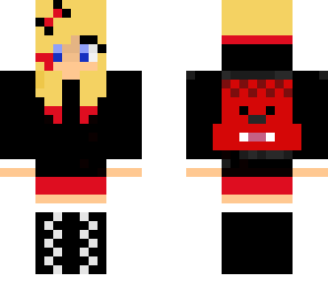 red bacca girl cute