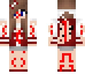 bleeding girl with ripped clothes