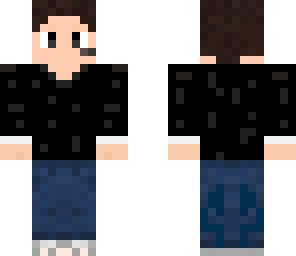 black shirted guy