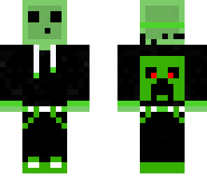 slime in hoodie