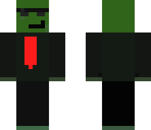 frog with a tuxedo and tie
