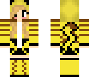 blond pickachu girl