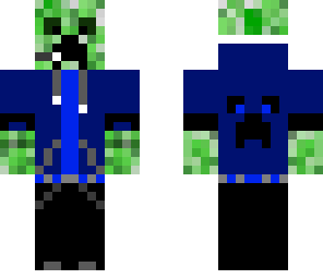 cool blue creeper