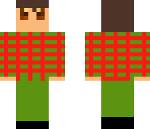 red and green man