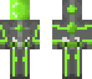 green stone powered space suite