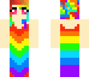 rainbow girl