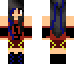 dark warrior chick edit