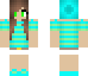 blue and green