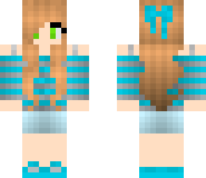 girl in blue -old skin-