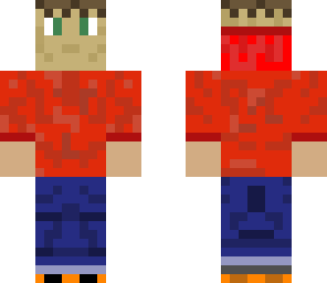 red hoodie boy