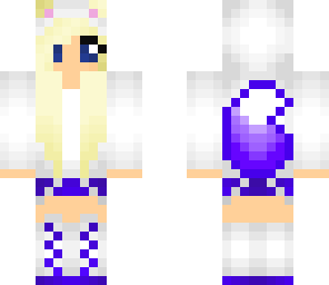 purple fox girl