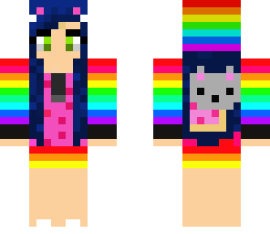 nyan cat girl