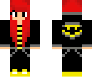 bat girl - red hair
