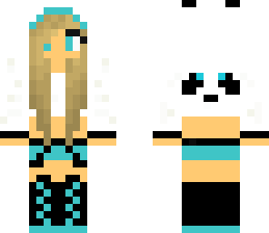 blue panda