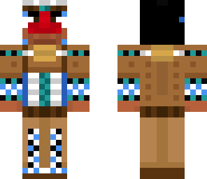 blue indian modified