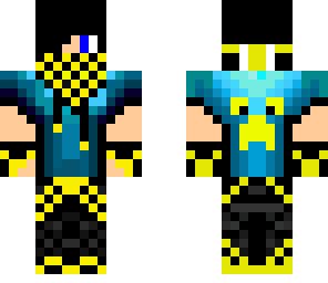 black and yellow
