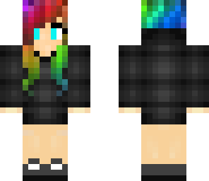 amazing rainbow hair