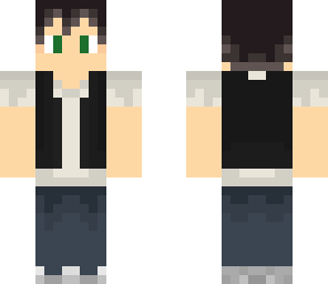 anime skin green