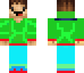 the kid in neon
