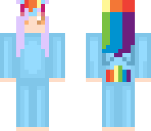 rainbow dash onsie