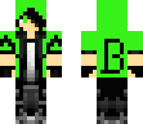 the green minecrafter b