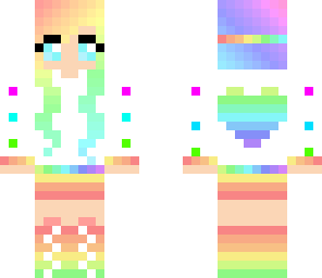 rainbow girl