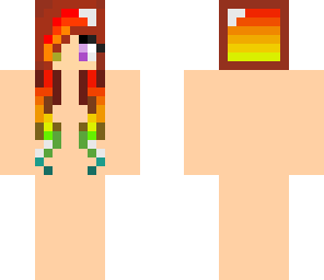rainbow hair base